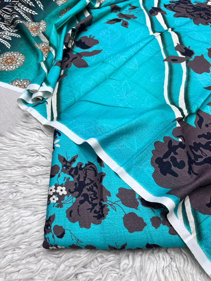 3PC KARANDI ALLOVER UNSTITCHED SUIT VOL-6159