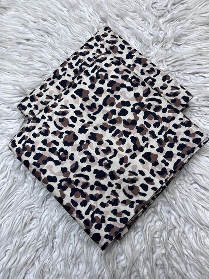 2Pc Slub Khaddar Allover Unstitched Suit Vol-6187