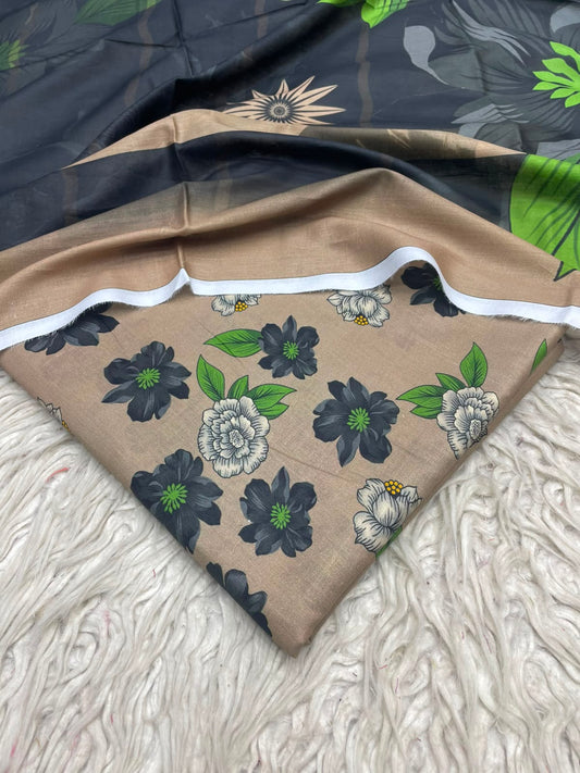 3Pc Same Digital Printed Lawn Suit 15