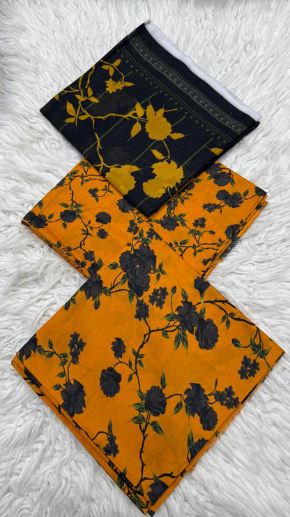 3Pc Supima Lawn Suit  - #41057
