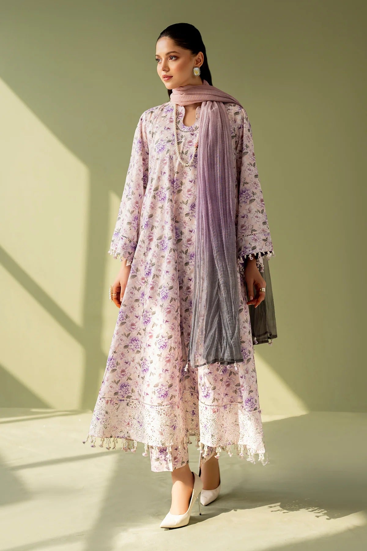 3 Peice Baroque Supima Lawn - #41004