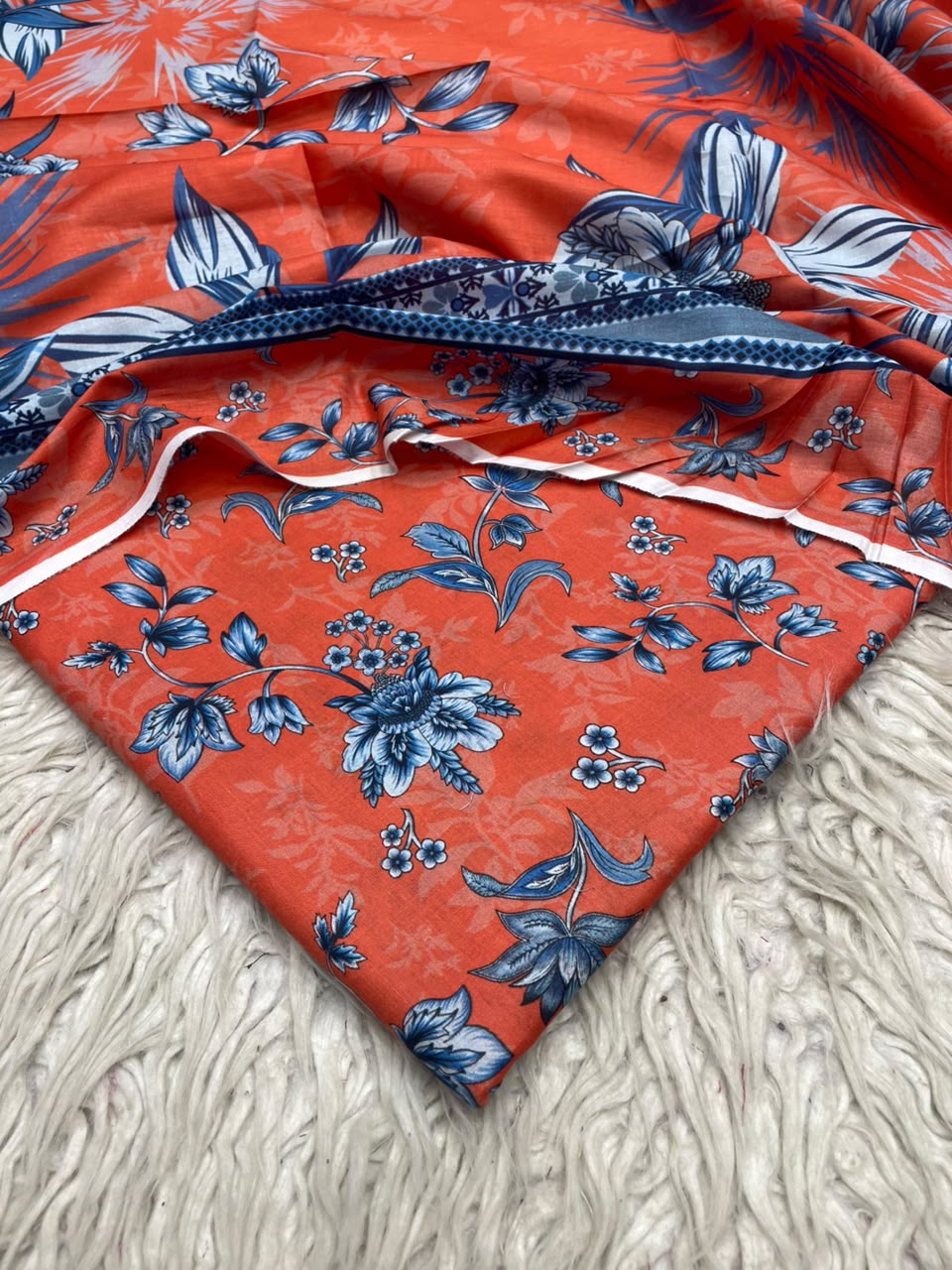 3Pc Same Digital Printed Lawn Suit 487