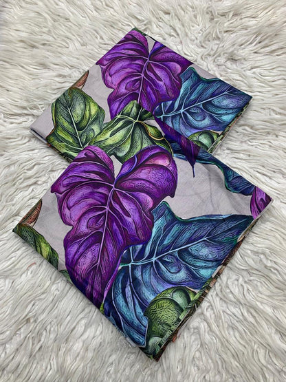 2Pc Famous Lawn Unstitched Suit  Vol-477