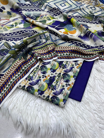 2Pc BanaDoria Kameez & Duppata Suit VOL - 0069