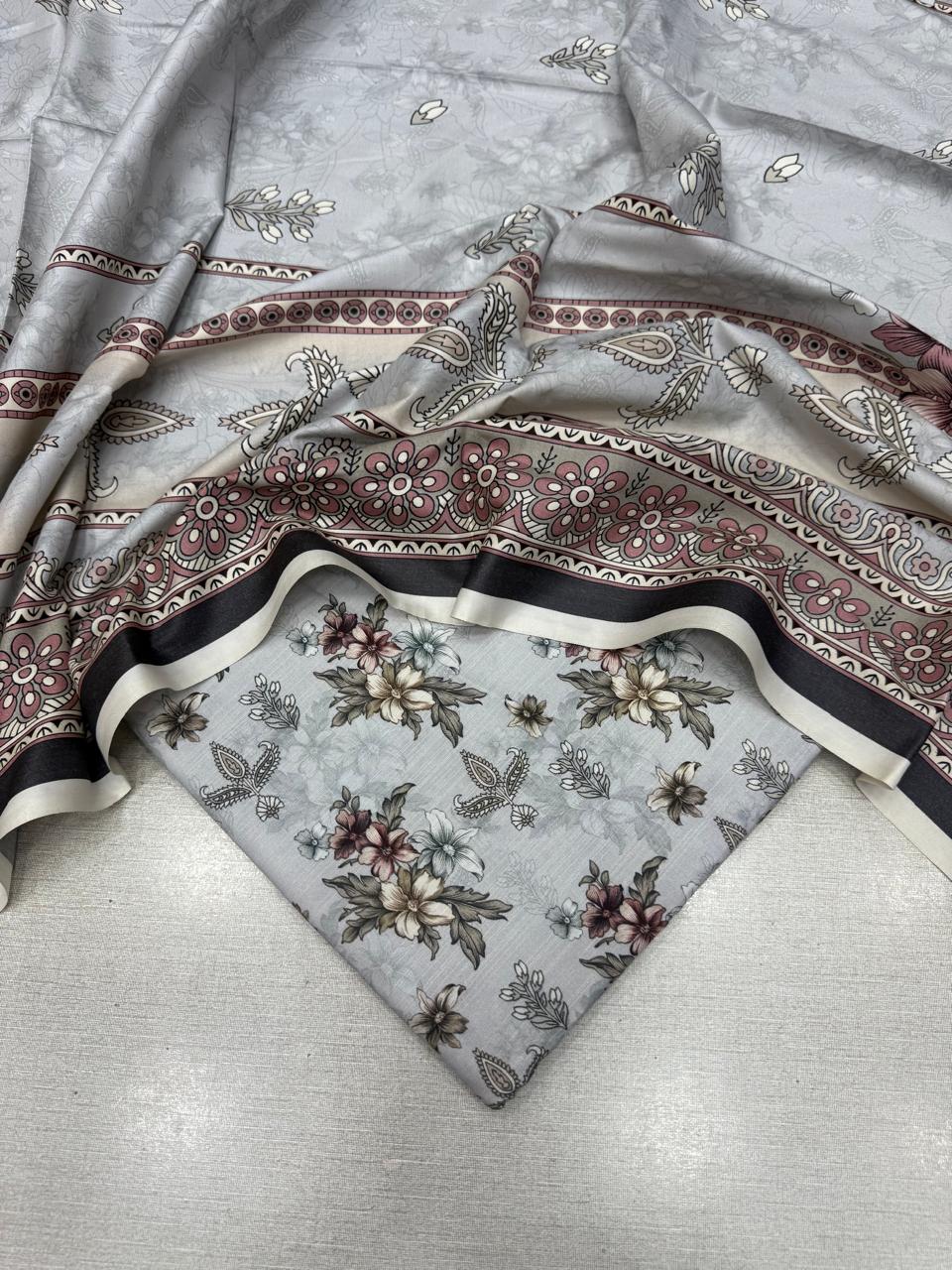 2Pc Kamal Slub Kameez & Dupatta Unstitched 61