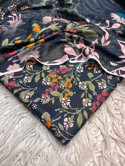 3Pc Same Digital Printed Lawn Suit 15