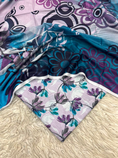 3Pc Same Digital Printed Lawn Suit 15