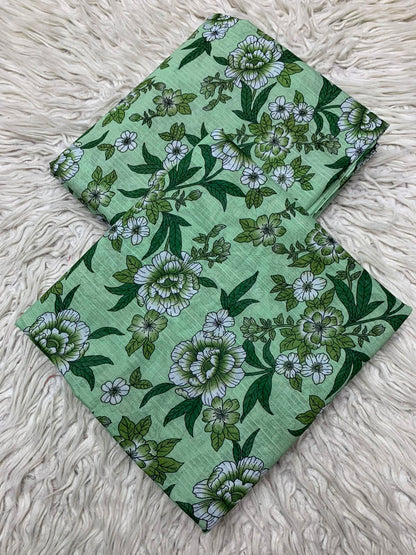2Pc Bana Dora Print Lawn Suit Vol-495