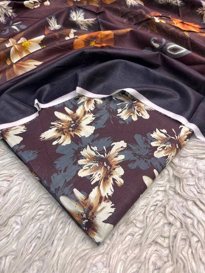 3Pc Same Digital Printed Lawn Suit 15