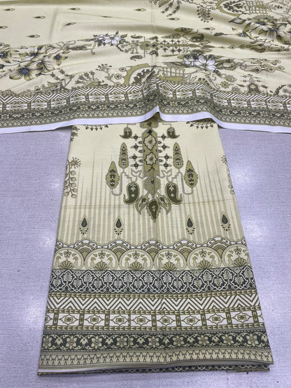2Pc Dhanak Kameez & Dupatta Unstitched 73