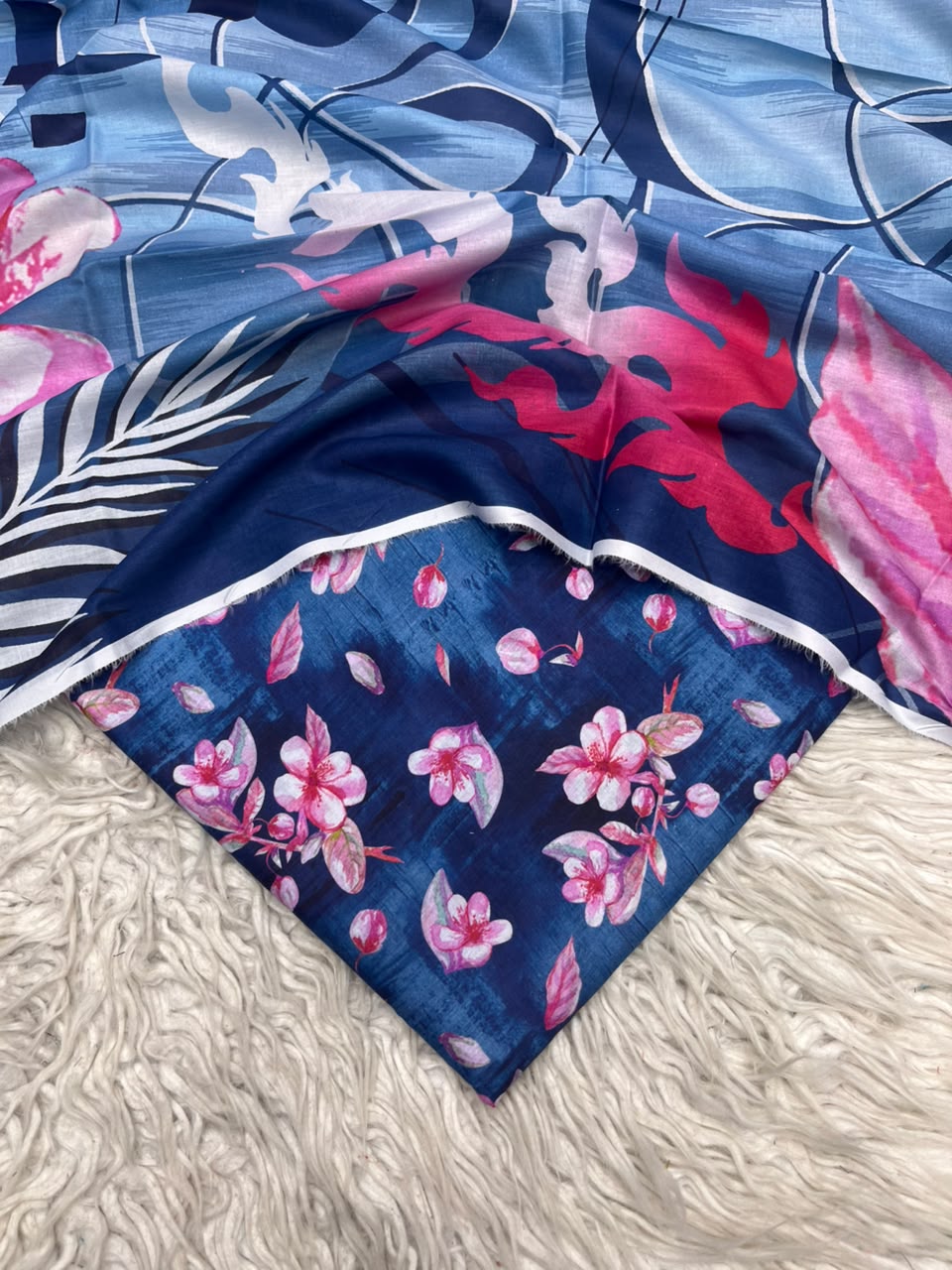 3Pc Same Digital Printed Lawn Suit 15
