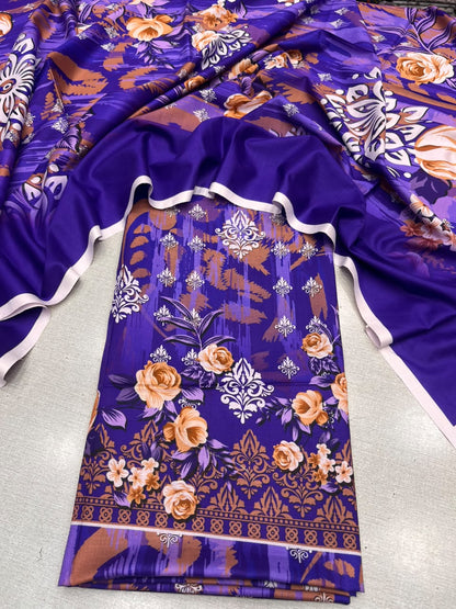 2Pc Staple Kameez & Dupatta Unstitched Suit 04