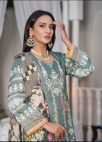 Noura Premium Lawn 3pc -0107
