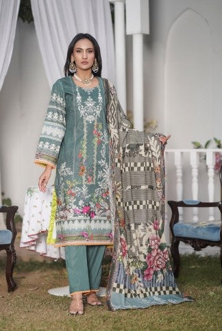 Noura Premium Lawn 3pc -0107