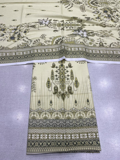 2Pc Dhanak Kameez & Dupatta Unstitched 73