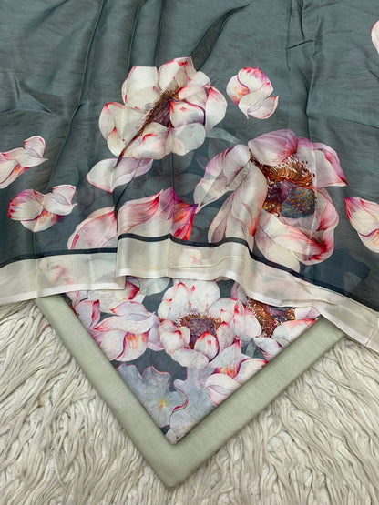 90x88 3Pc Premium Lawn Suit Vol-005
