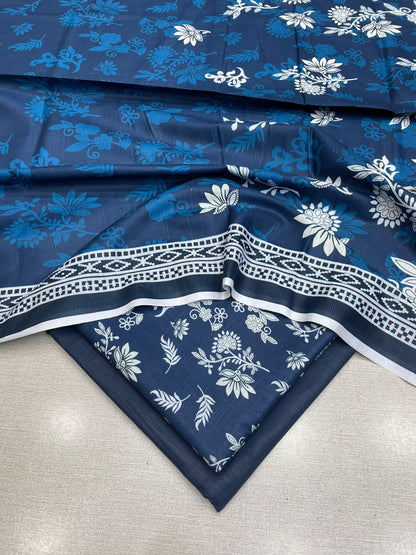 3Pc Slub Khaddar Unstitched Suit 25