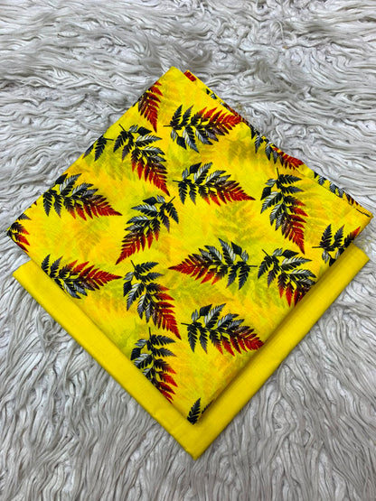 2Pc Printed Lawn Unstitched Suit 15