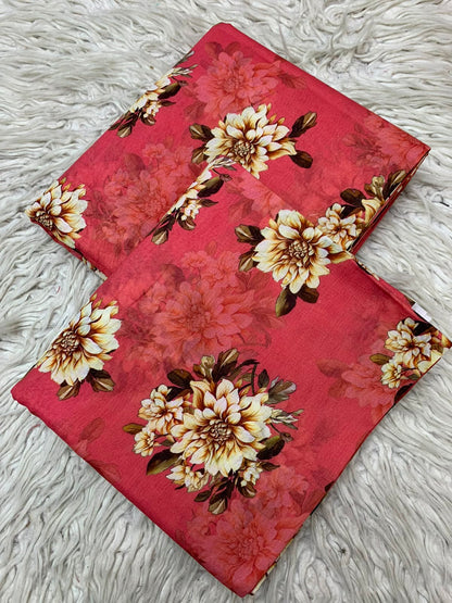 2Pc Al Karam Lawn Printed Suit Vol-570