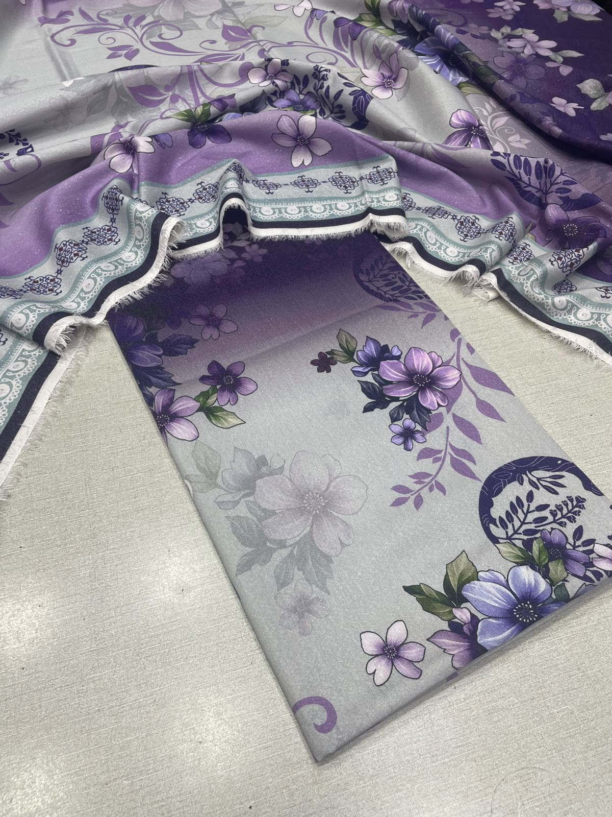 2Pc Karandi Kameez & Dupatta Unstitched Suit 66
