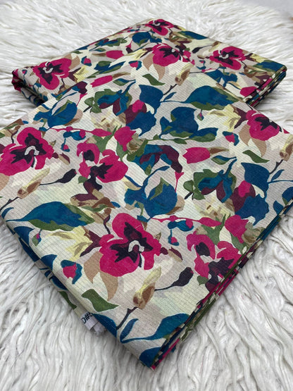 2Pc Silvary Lawn Digital Printed Suit 495