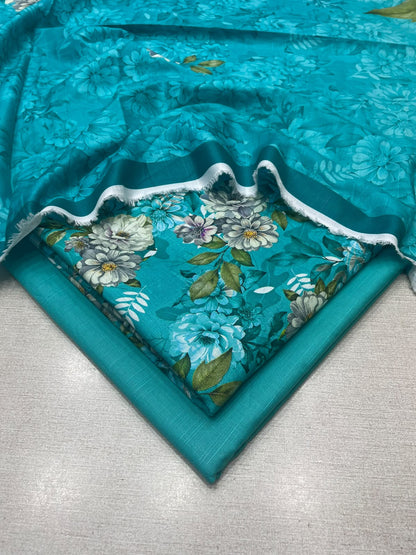 3Pc Slub Khaddar Unstitched Suit 24