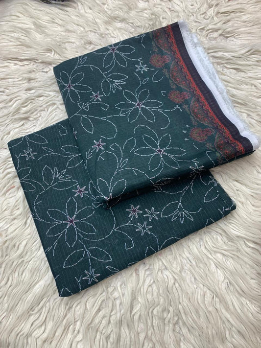 SAPPHIRE 2Pc Lawn Bana Dora Unstitched Suit Vol-0127