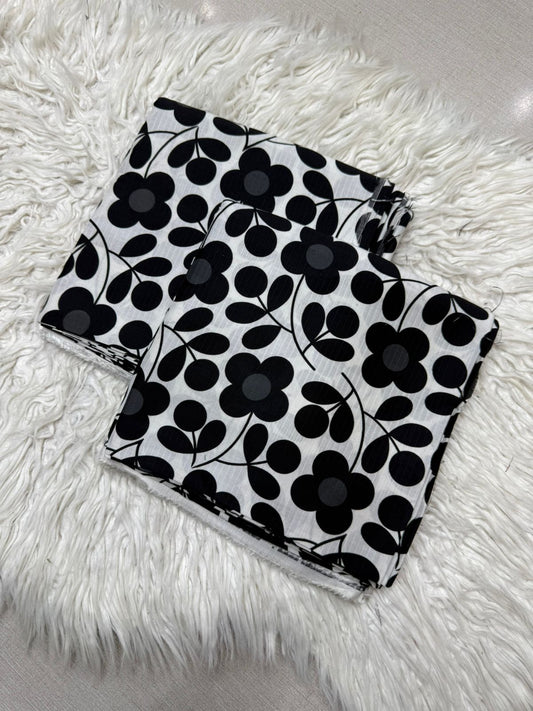 2Pc Linen Bana Doria Allover VOL - 0073