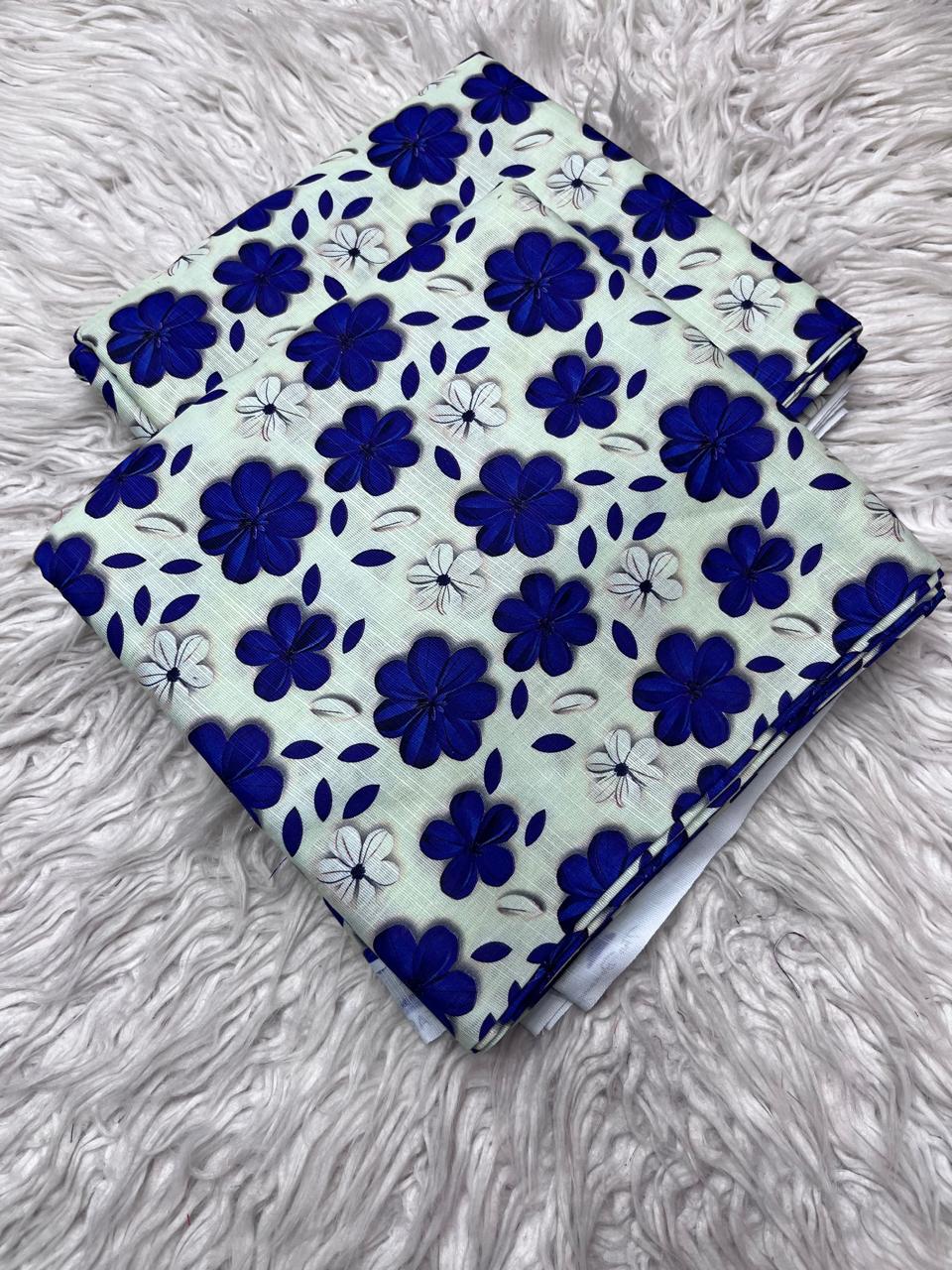 2Pc Slub Khaddar Allover Suit Vol-6173