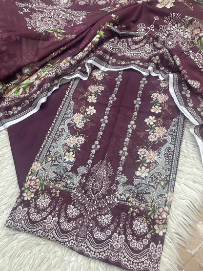 Noura 3Pc Premium Lawn 0111