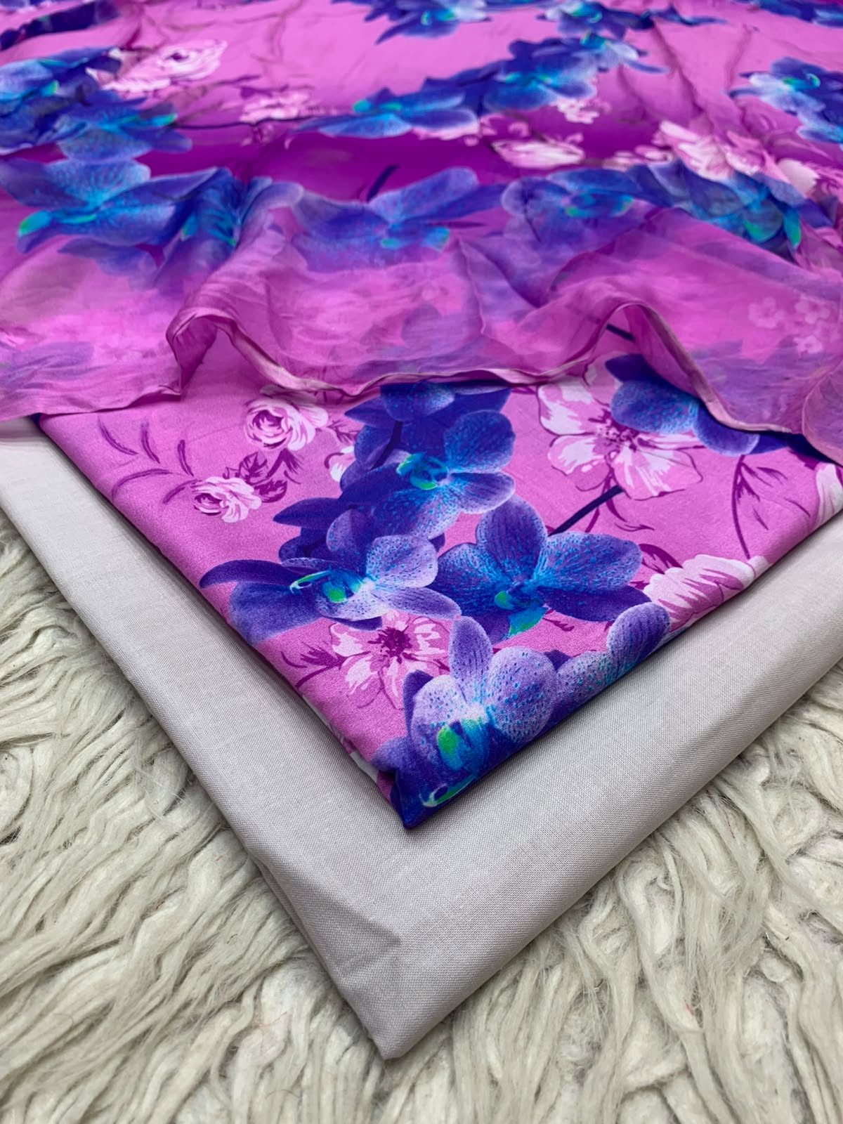 90x88 3Pc Premium Lawn Suit 0020