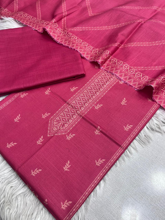 3Pc Slub Khaddar Vol-31