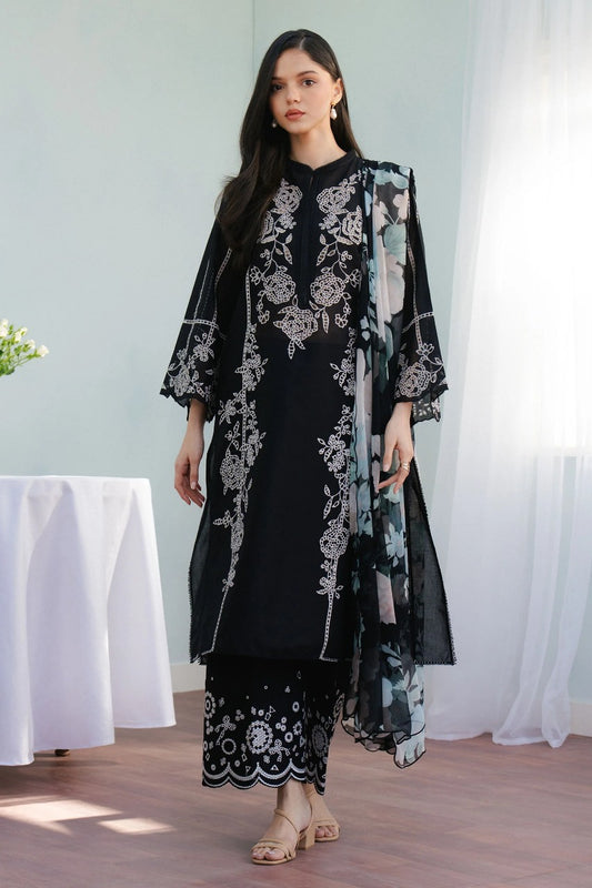 Ricamo 3 Piece Lawn Suit - Freya