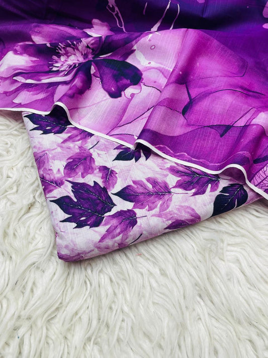 3 PC Slub Khaddar Allover Unstitched Suit Vol-0120