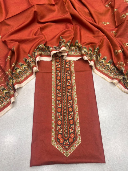 2Pc Staple Shamray Kameez & Dupatta Suit 79