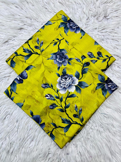 2PC Lawn Allover Digital Printed Unstitched Suit Vol-6178