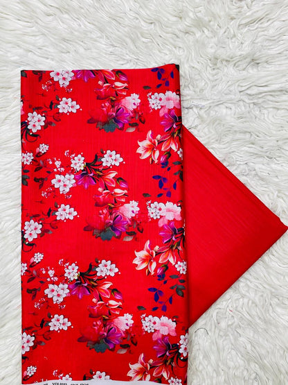 2Pc Kameez & Touser Slub Khaddar Suit Vol-0103