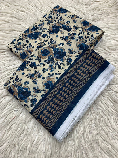 Gul Ahmad 2Pc Lawn Bana Dora Unstitched Suit Vol-0166