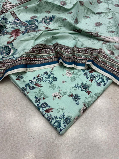 2Pc Kamal Slub Kameez & Dupatta Unstitched 61