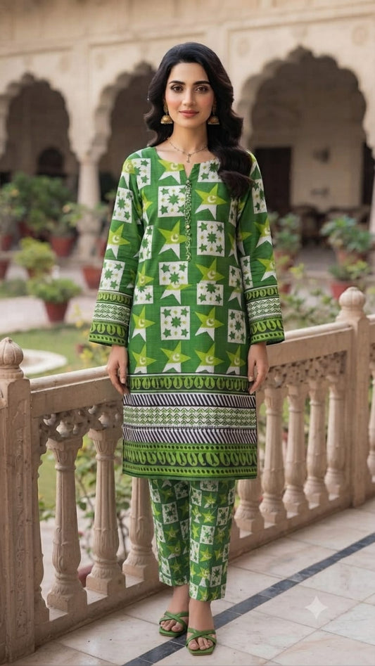 Special Edition Print Lawn 2Pc - 1408