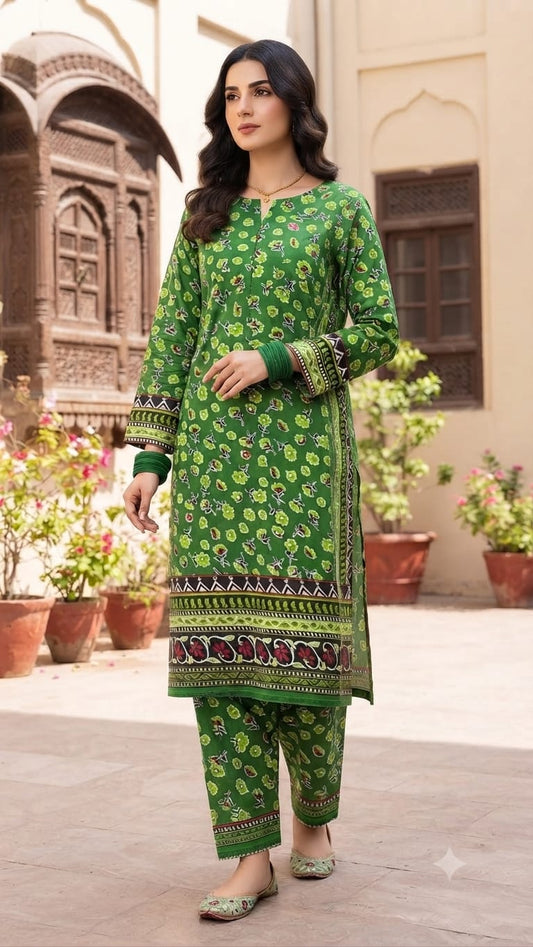 Special Edition Print Lawn 2Pc - 1408