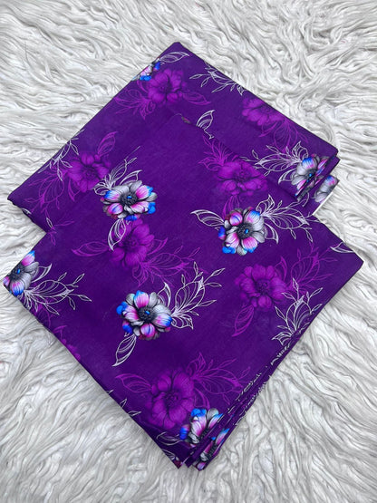 2PC Lawn Allover Digital Printed Unstitched Suit Vol-457