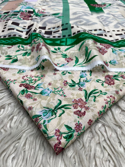 2Pc Gul Ahmad Lawn Kameez & Dupatta Suit Vol-0125