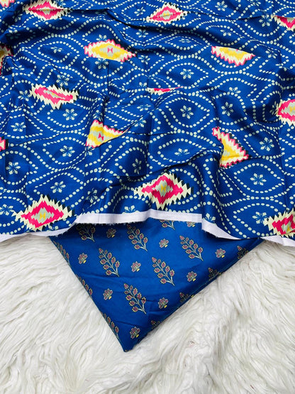 3 PC Lawn Digital Printed Unstitched Suit D#29988