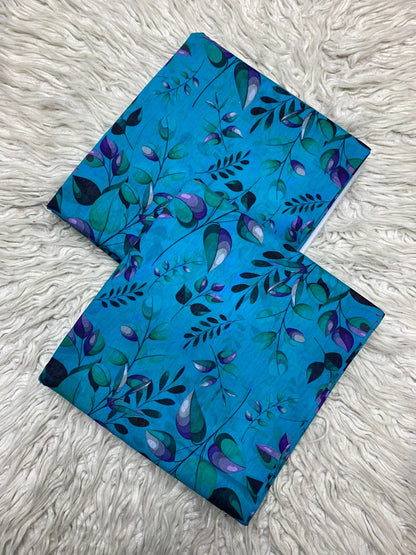 2Pc Al karam Lawn Digital Printed Unstitched Suit Vol-490