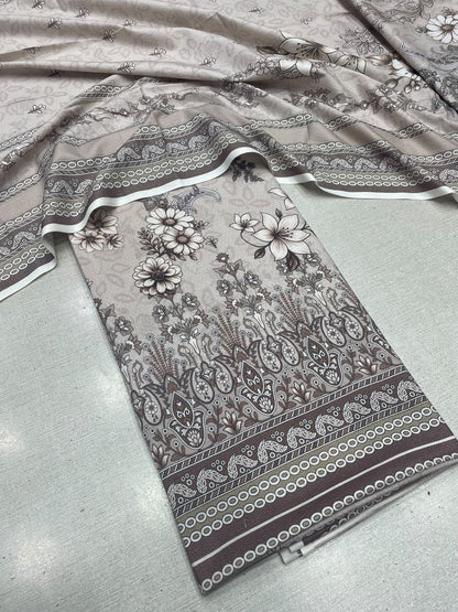 2Pc Dhanak Kameez & Dupatta Unstitched 73