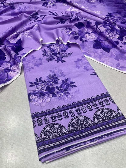 2Pc Karandi Kameez & Dupatta Unstitched Suit 66