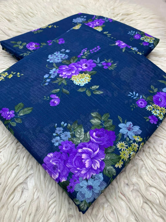2Pc Bana Dora Print Lawn Suit 495