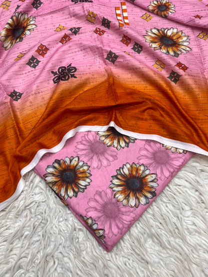 3Pc Same Digital Printed Lawn Suit 15