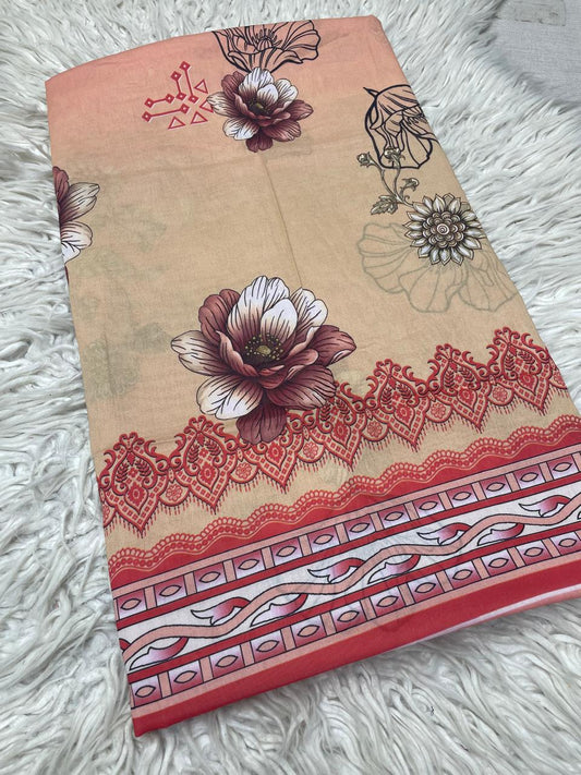 1Pc Single Shirt Digital Printed Lawn 997